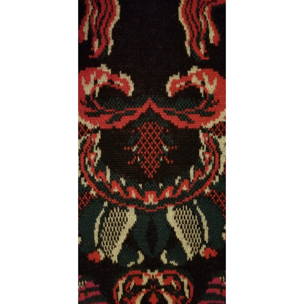 MCQ Intarsia Wool Printed Dress - Picture 6 of 8